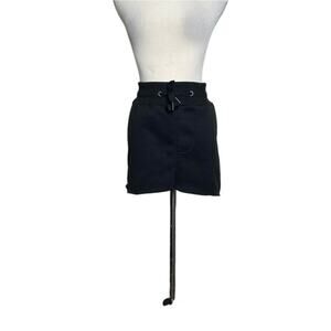 C81 essentials black mini pull on skirt size XL